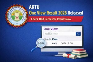 AKTU One View Result 2026 Released – Check Odd Semester Result Now