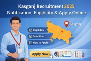Kasganj Recruitment 2025 Notification, Eligibility & Apply Online