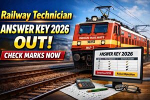 Railway RRB Technician Answer Key 2026 Out Check Your Marks