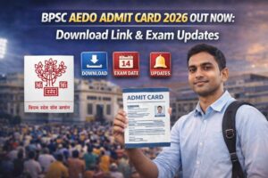 BPSC AEDO Admit Card 2026 Out Now: Download Link & Exam Updates